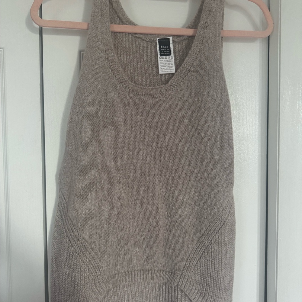 SHEIN Taupe Knit Sweater